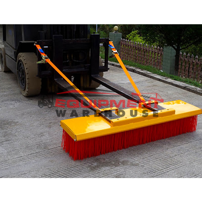 Picture of Heavy Duty Forklift Broom 1200mm 8 x Bristle Rows - Perth