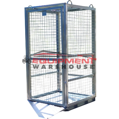 Picture of Gas Cylinder Cage with Ramp Flat Packed - Perth